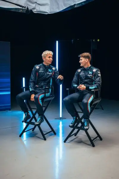 Alexander Albon en Logan Sargeant