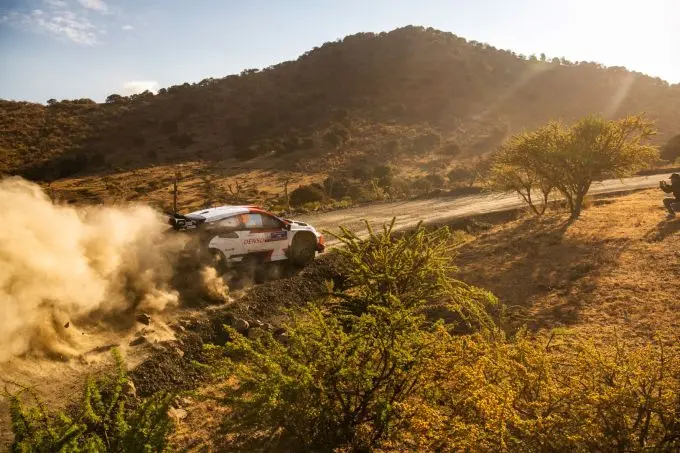 Elfyn Evans en Scott Martin Toyota GR YARIS Rally1 HYBRID