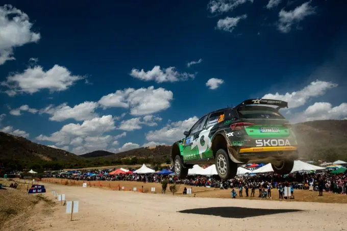 Gus Greensmith Jonas Andersson Škoda Fabia RS Rally2