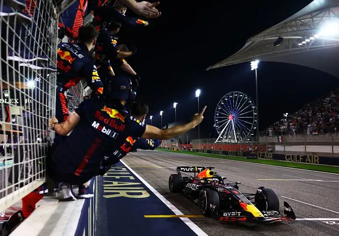 Max Verstappen finish