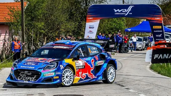 Croatia Rally 2023 Ott Tänak Ford Puma