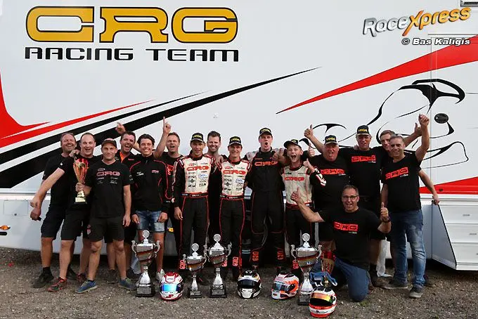 Karting Max Tubben en Max Weering en CRG
