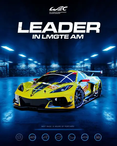 FIA WEC 6 Hours of Portimao leader LMGTE AM