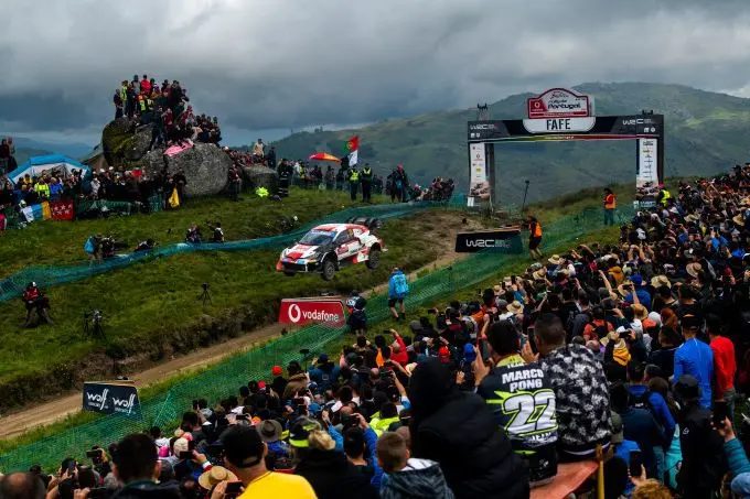 Rally de Portugal Elfyn Evans Toyota