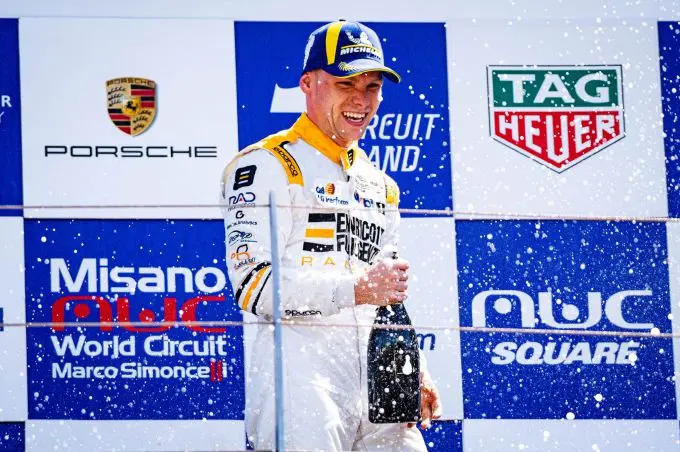 Porsche Carrera Cup Italia Larry ten Voorde @ Misano foto 4