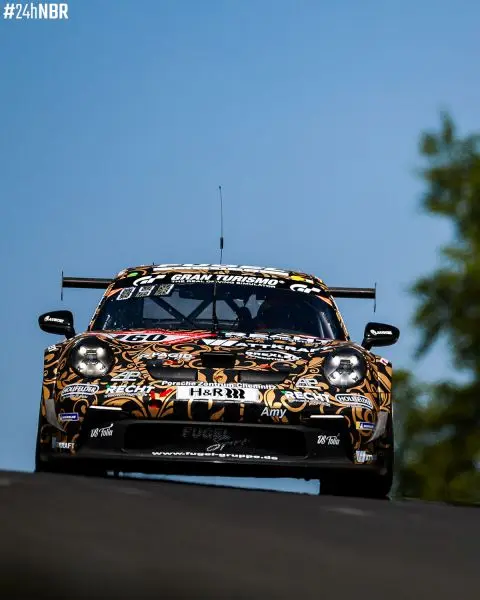 ADAC TotalEnergies 24h Nurburgring 2023 orsche psychedelic
