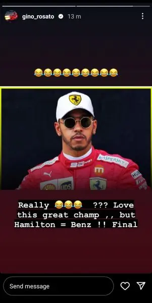 Hamilton Scuderia Ferrari