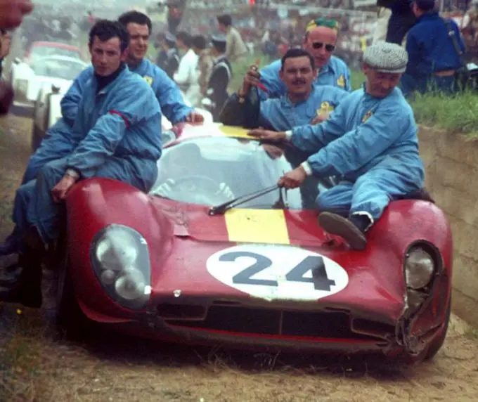 Ferrari historische Le Mans deenames foto 20
