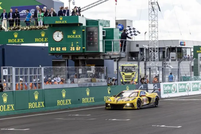 24H Le Mans2023 Corvette winnaar GTE Am foto 11