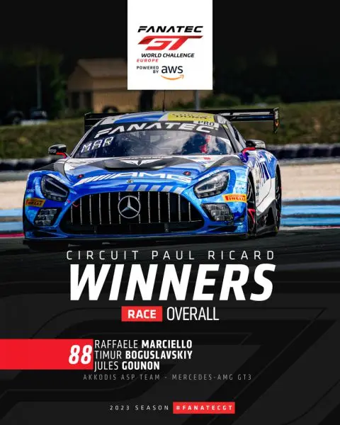Fanatec GT World Challenge Europe Circuit Paul Ricard foto 26