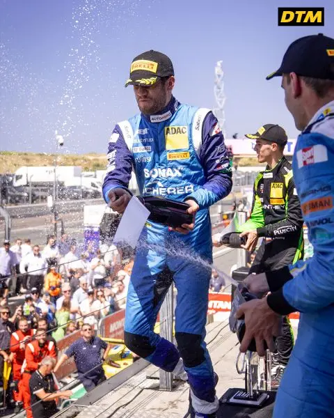 DTM Zandvoort Ricardo Feller racewinnaar Race 2 zondag podium