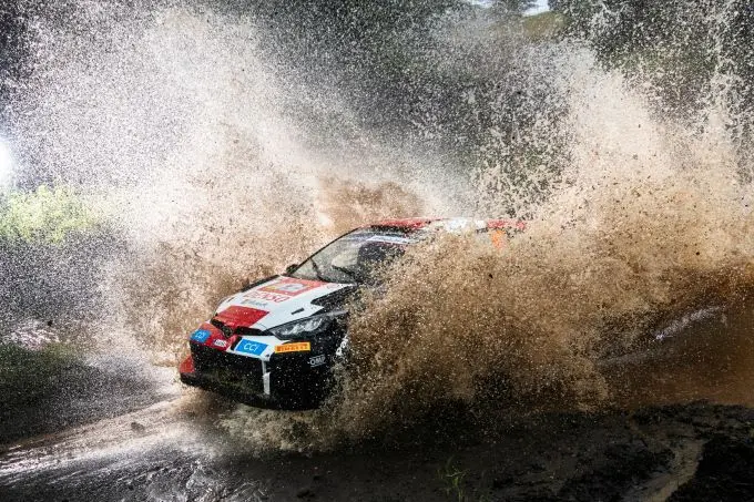 Safari Rally Kenya K Rovanperä / J Halttunen FIN Toyota GR Yaris