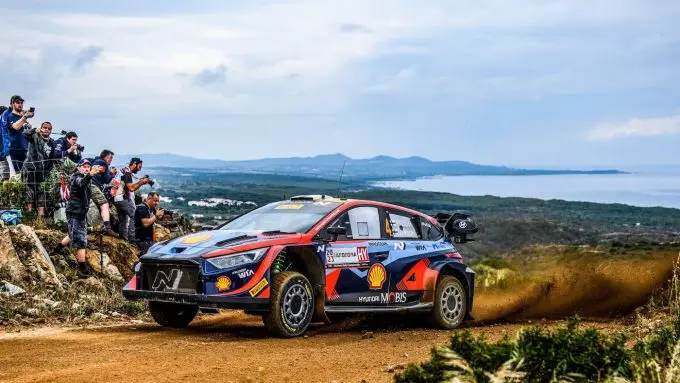Rally Italia Sardegna 2023 E Lappi / J Ferm FIN Hyundai i20 N