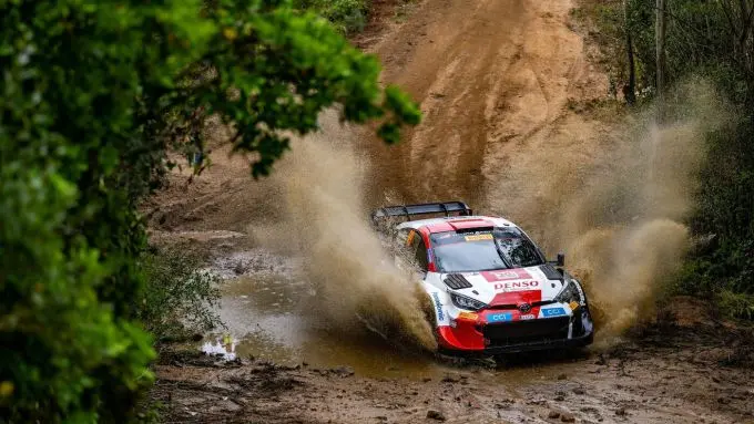 Rally Italia Sardegna 2023 K Rovanperä / J Halttunen FIN Toyota GR Yaris