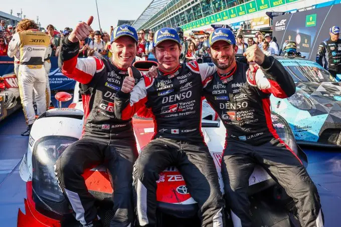 FIA World Endurance Championship (WEC) 2023 Monza Toyota winnende teamleden