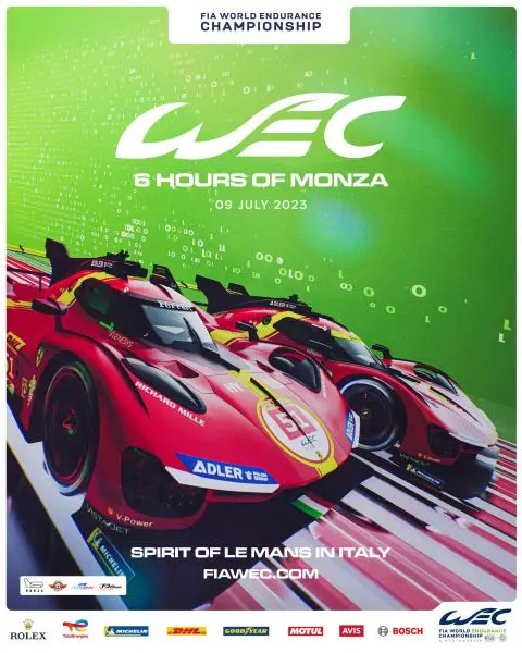 FIA WEC 6 Hours of Monza voorbeschouwing Foto 14 event poster