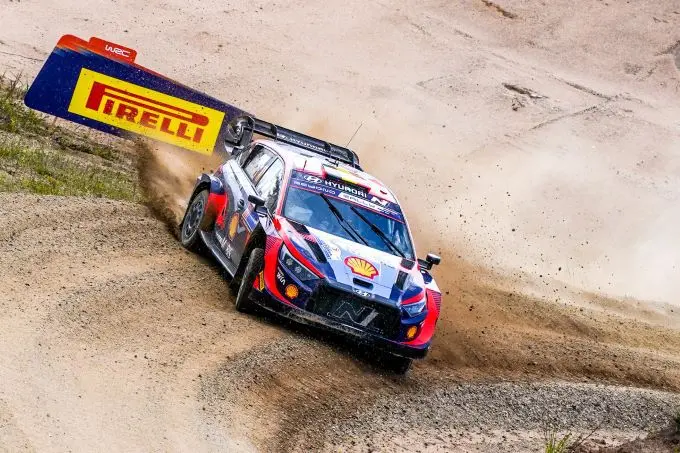 WRC Rally Estonia 2023 Hyundai foto 3