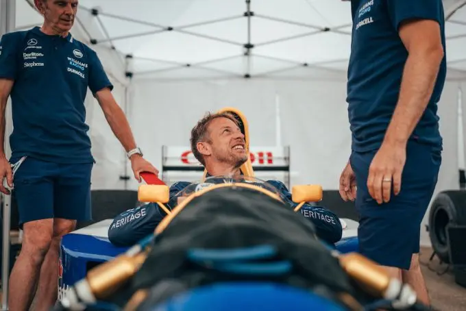 Jenson Button Williams FW14B