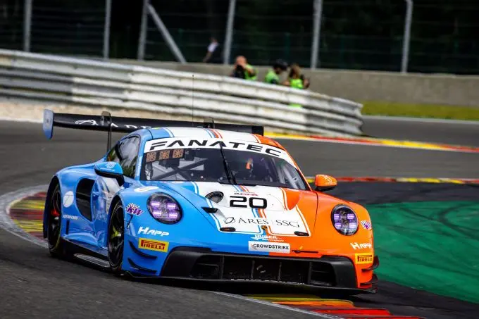 Crowdstrike 24 Hours of Spa 2023 Super Pole Matteo Cairoli_pole_Porsche Foto 2