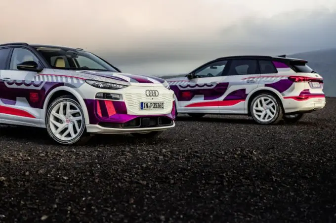 Nieuwe Audi Q6 e-tron: licht komt tot leven