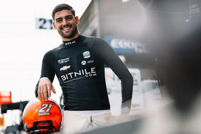 Indy Car Rinus ‘VeeKay’ van Kalmthout