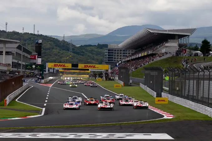 6 Hours of Fuji Toyota winnaar en WEC kampioen 2023 startfoto