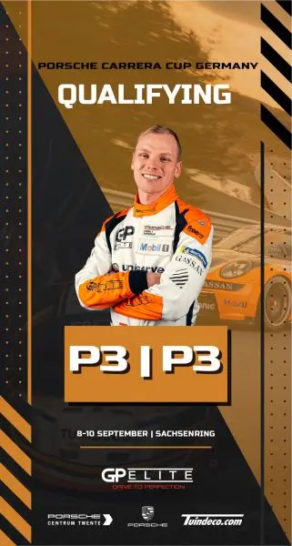 Porsche Carrera Cup Deutschland 2023 Sachsenring P3 kwalificatie