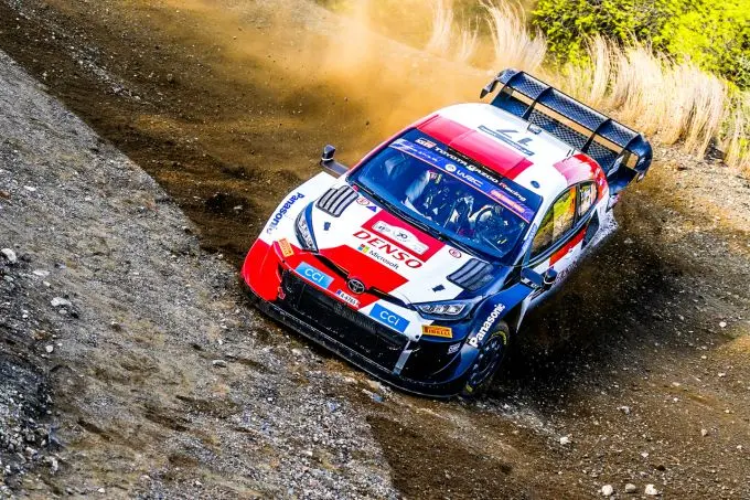 EKO Acropolis Rally Griekenland Sebastien Ogier Toyota GR Yaris