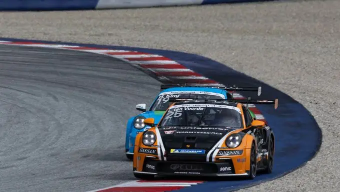 Porsche Carrera Cup Deutschland Larry ten Voorde actie Red Bull Ring Spielberg
