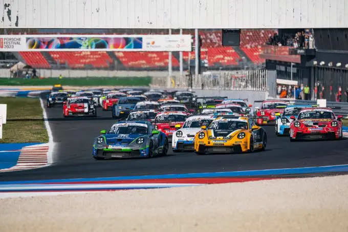 Porsche Carrera Cup Italia Larry ten Voorde foto 5