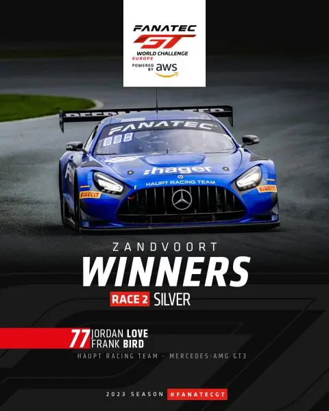 Fanatec GT World GT Championship EU powered by AWS Sprint Cup Round 10 Circuit Zandvoort Foto Nr6