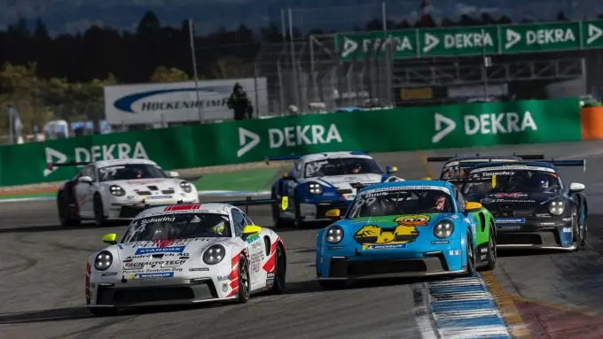 Porsche Carrera Cup Deutschland 2023 seizoensfinale Hockenheimring foto 9