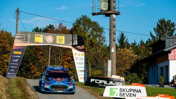 Central European Rally 2023 Ott Tänak/Martin Järveoja Ford Puma Rally1 HYBRID