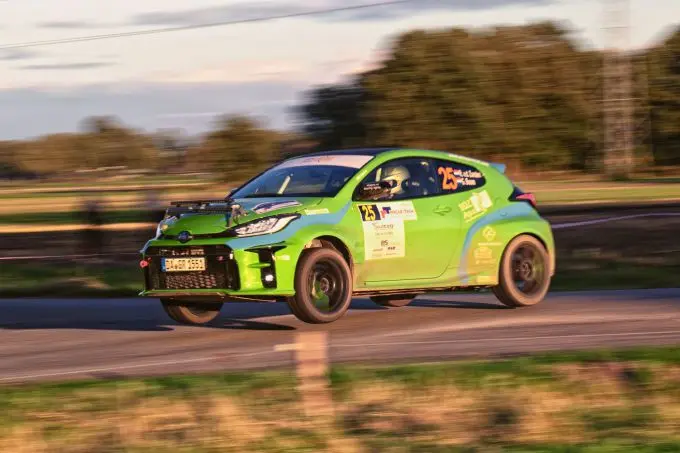 GR Yaris Challenge Roel van der Zanden en Gijs Boom