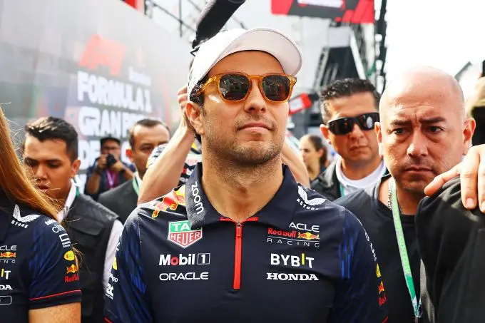 Sergio_Perez portret GP Mexico 2023