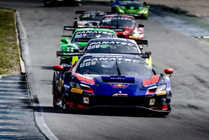 Fanatec GT Europe-seizoen 2023 CM.com Circuit Zandvoort Foto 2 Thierry Vermeulen Ferrari 296 GT3 Verstappen.com