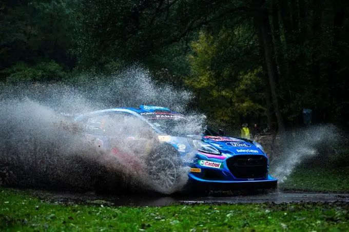 Central European Rally Ott Tanak