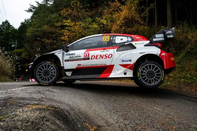 Forum 8 Rally Japan 2023 Toyota Nr69 Kalle Rovanpera