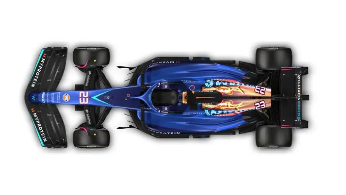 Williams Racing Las Vegas livery