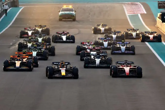 Startveld GP Abu Dhabi 2023
