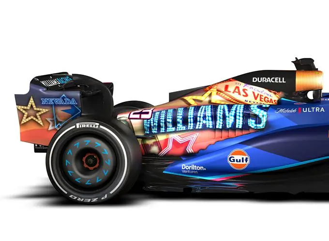 Williams Racing Las Vegas livery