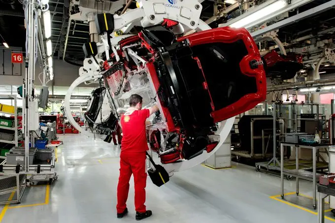 Ferrari plant Maranello Ferrari SpA