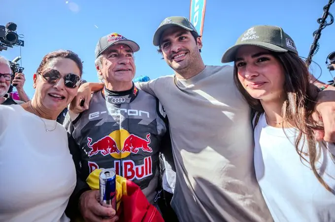 Carlos Sainz en familie
