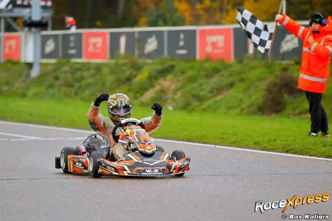 Cesc Pieterse winst in Genk