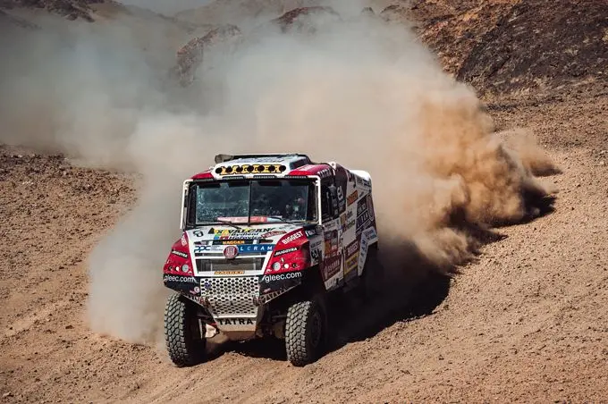 De nieuwe Tatra Bugygra EVO3 truck met Pascal de Baar