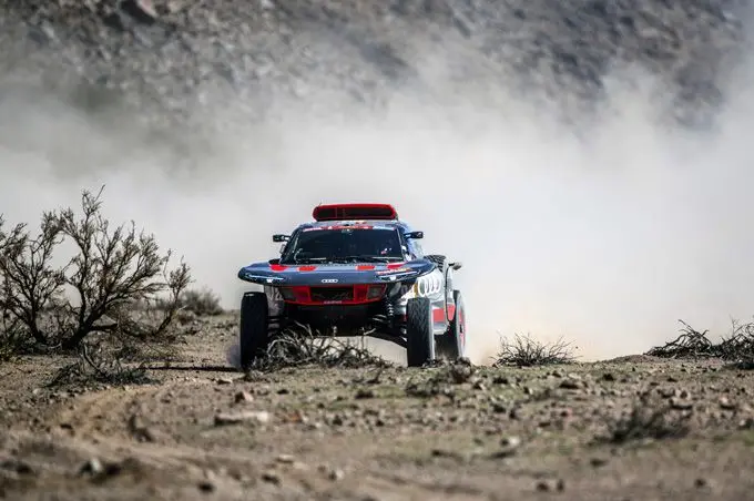 Carlos Sainz en Lucas Cruz