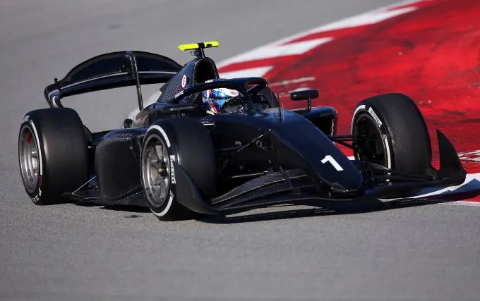 Shakedown F2 cars 2024