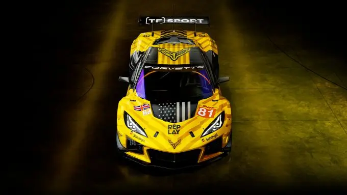 TF Sport 2024 Corvette Z06 LMGT3 R Foto 3
