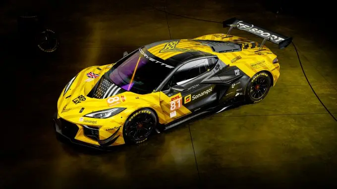 TF Sport 2024 Corvette Z06 LMGT3 R Foto 1