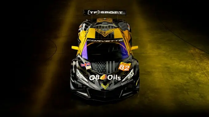 TF Sport 2024 Corvette Z06 LMGT3 R Foto 5